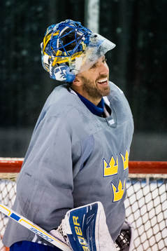 Sveriges målvakt Henrik Lundqvist