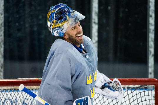 Sveriges målvakt Henrik Lundqvist