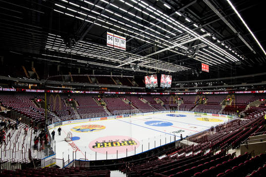 Interiör Malmö Arena