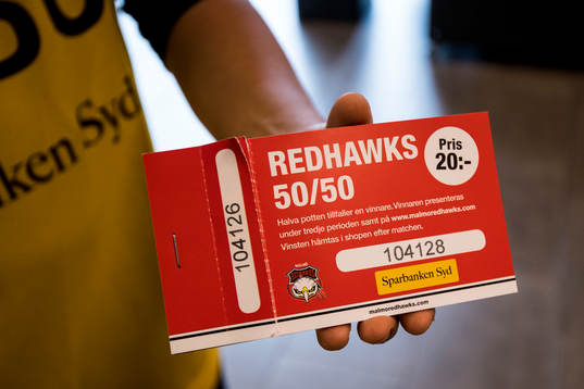 50/50 lott till försäljning