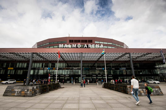 Exteriör Malmö Arena