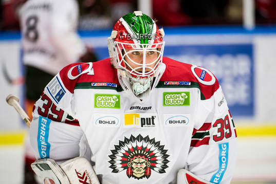 Frölundas målvakt Dan Bakala