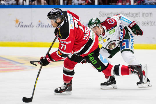 Malmö Redhawks Mathias Tjärnqvist och Frölundas John