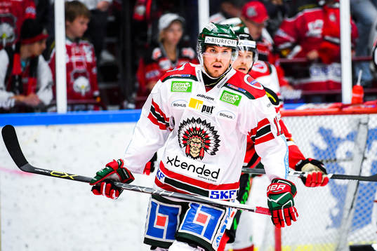 Frölundas Sebastian Stålberg deppar