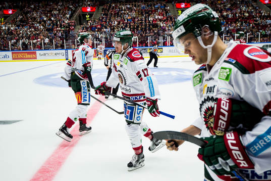 Frölundas Sebastian Stålberg (m) deppar