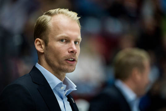 Frölundas assisterande tränare Johan Lundskog