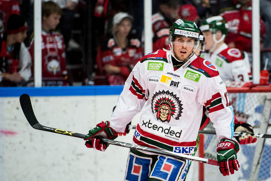 Frölundas Sebastian Stålberg deppar