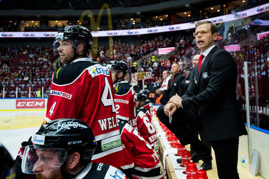 Malmö Redhawks assisterande tränare Martin Filander