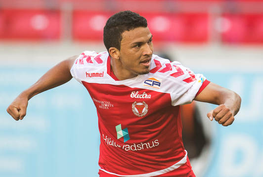 Kalmars Ismael Silva Lima jublar
