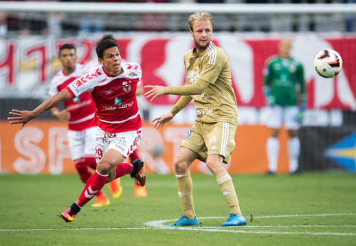 Kalmars Romário Pereira Sipião och Östersunds Curtis