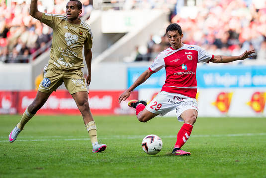 Kalmars Romário Pereira Sipião och Östersunds Walid Atta