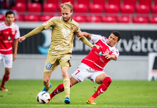 Kalmars Ismael Silva Lima och Östersunds Curtis Edwards