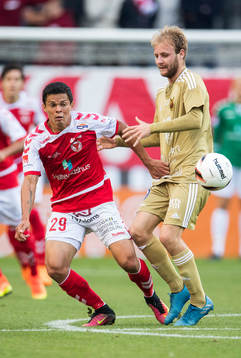 Kalmars Romário Pereira Sipião och Östersunds Curtis