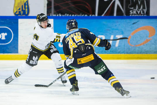 s Michael Lindqvist skjuter sitt 0-1 mål