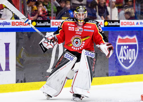 Luleås målvakt Joel Lassinatti