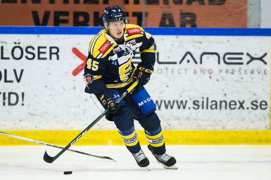 Södertäljes Petter Lindberg i aktion