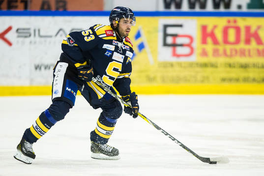 Södertäljes Jonas Vidlund i aktion
