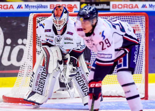 Linköpings målvakt Marcus Högberg