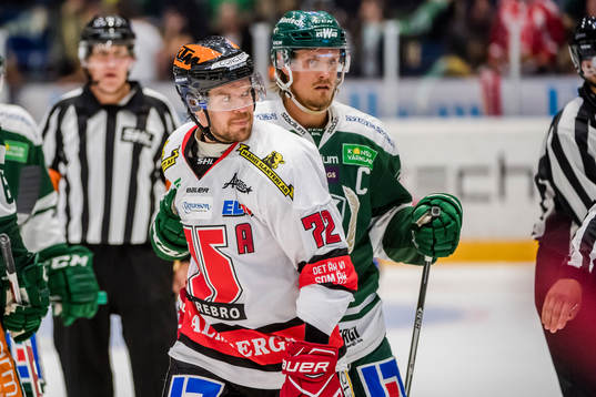 Örebros Siim Liivik och Färjestads Magnus Nygren
