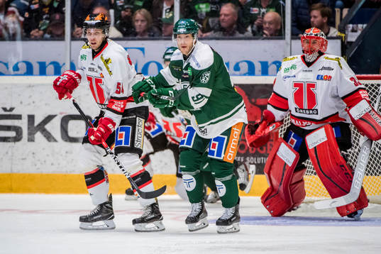 Örebros Peter Andersson, Färjestads Björn Svensson och
