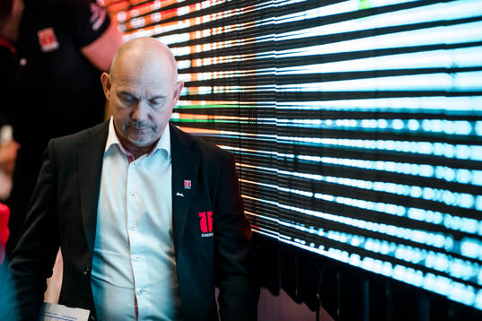 Örebros tränare Kent Johansson deppar