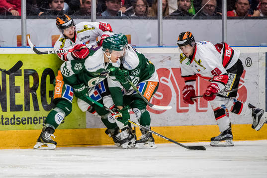 Örebros Libor Hudacek, Färjestads Ole-Kristian Tollefsen