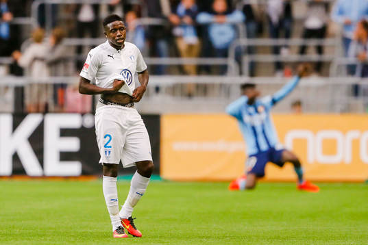 Malmö FFs Pa Konate deppar