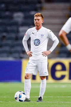Malmö FFs Anders Christiansen deppar