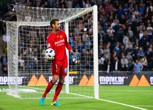 Djurgårdens målvakt Andreas Isaksson