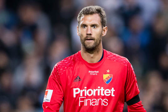 Djurgårdens målvakt Andreas Isaksson