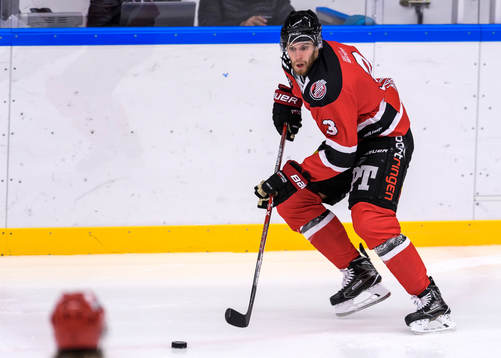 Piteås Sebastian Harila med pucken