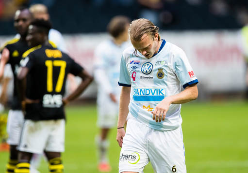Gefles Jesper Florén ser deppig ut