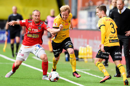 Elfsborgs Simon Lundevall och Falkenbergs Christoffer