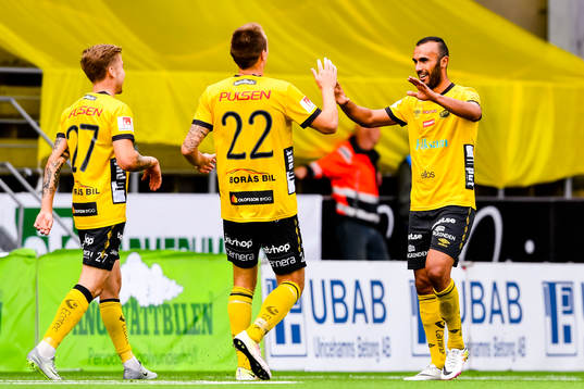 Elfsborgs Issam Jebali jublar