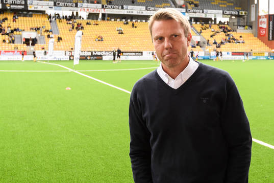 Falkenbergs tränare Hans Eklund