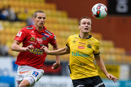 uElfsborgs Viktor Prodell och Falkenbergs Thomas