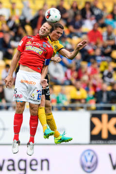 Falkenbergs Stefan Rodevåg och Elfsborgs Jon Jönsson