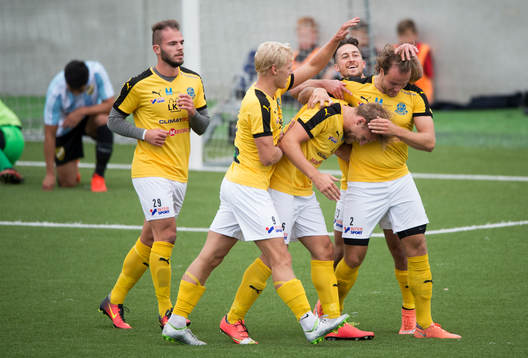i fotbollsmatchen i division 2 mellan Lunds BK och IFK