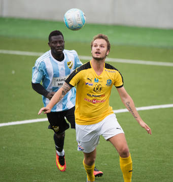 i fotbollsmatchen i division 2 mellan Lunds BK och IFK