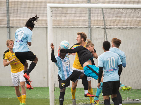 i fotbollsmatchen i division 2 mellan Lunds BK och IFK