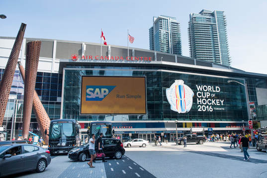 Exteriör över Air Canada Center
