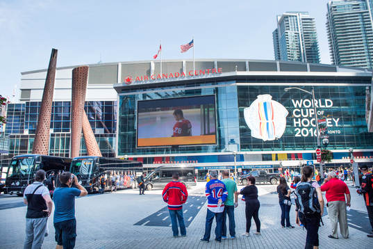 Exteriör över Air Canada Center