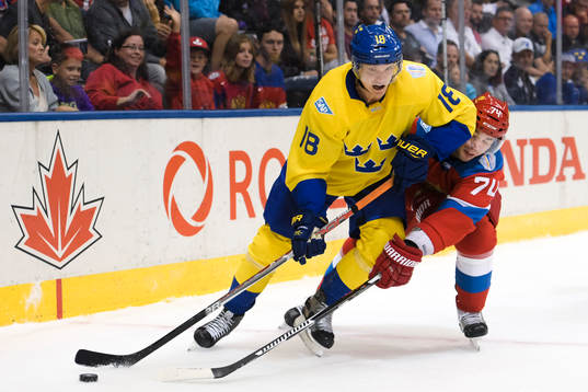 Sveriges Jakob Silfverberg och Rysslands Alexei Emelin