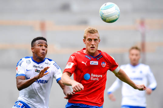 Norrköpings Niclas Eliasson och Helsingborgs Peter Larsson