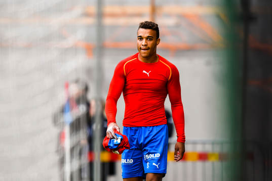 Helsingborgs Tyrell Rusike deppar