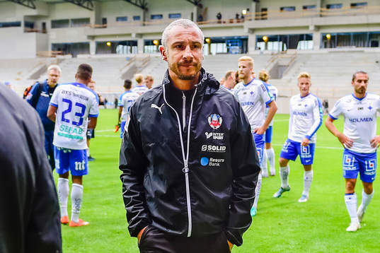 Helsingborgs manager Henrik Larsson deppar