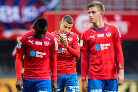 Helsingborgs Monday Samuel, Jordan Larsson och Felix