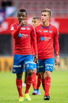 Helsingborgs Monday Samuel och Felix Bindelöv deppar när