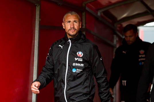 Helsingborgs manager Henrik Larsson