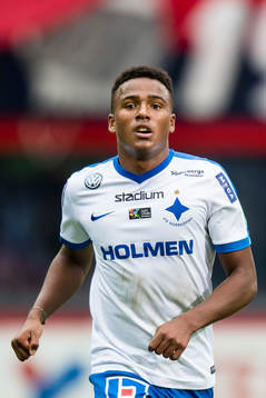 under fotbollsmatchen i Allsvenskan mellan Helsingborg och